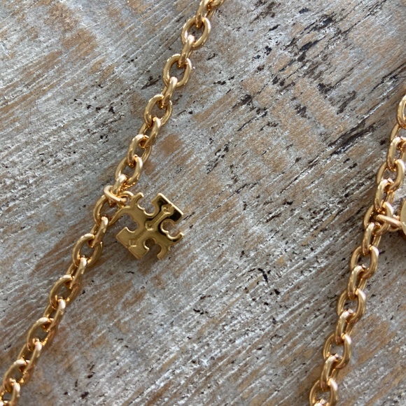 Tory Burch Logo Necklace - Picture 2 of 5